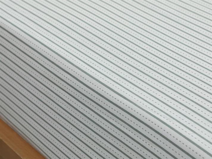 Fâșia urbană Bumbac Dublu Cearșaf Cu Elastic 160*200 Cm Sage Green.