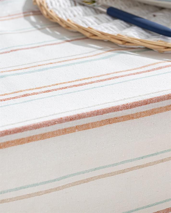 Fabiana Cotton Table Cloth 150x200 cm Light Blue