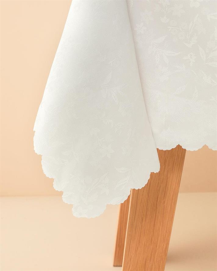 Poliester Față de Masă 150x220 cm Gri.