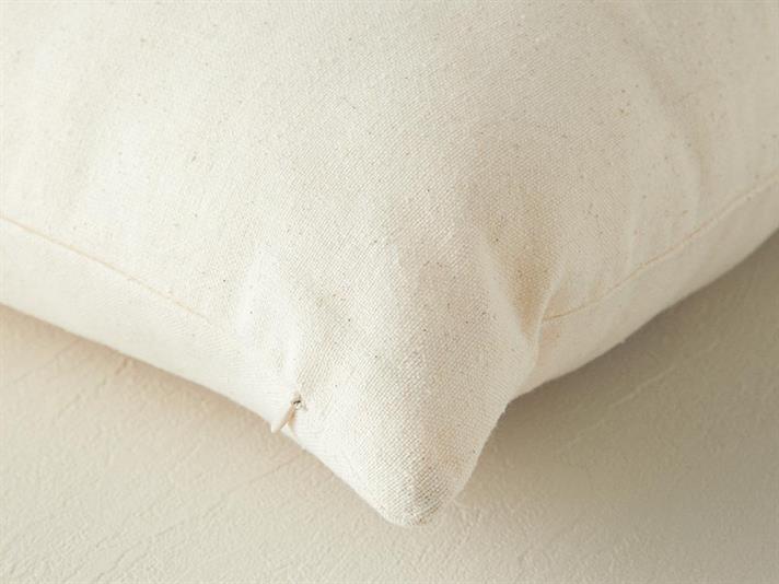 Față de pernă decorativă, Branch Leaves, bumbac, 45x45 cm, ecru