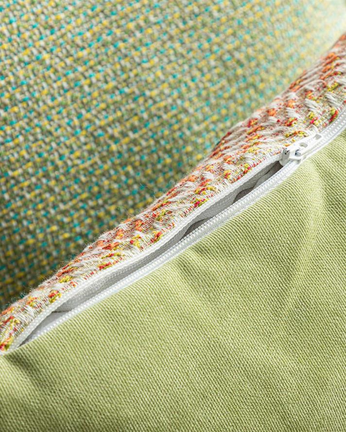 Față de pernă decorativă, Carina, bumbac-viscoză-poliester, 45x45 cm, multicolor