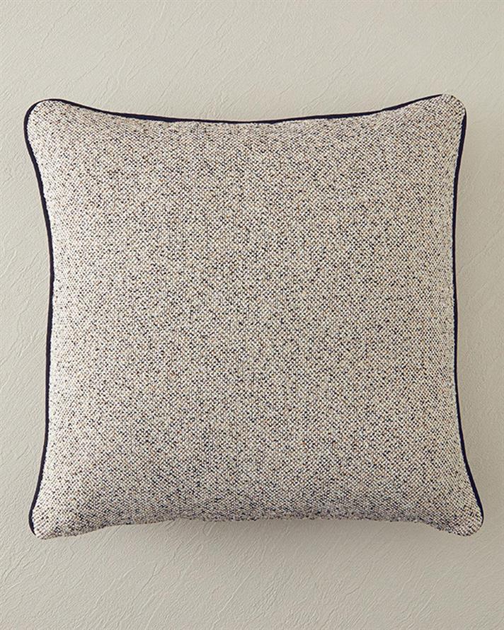 Față de pernă decorativă, Celine, bumbac-poliester, 45x45 cm, ecru-negru