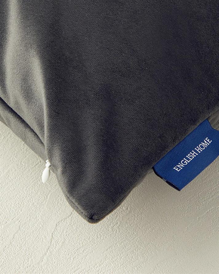 Față de pernă decorativă, Magia, catifea, 45x45 cm, negru