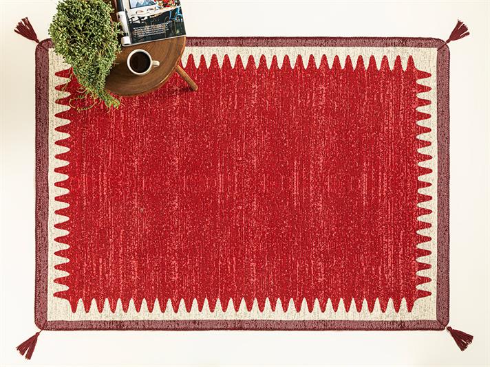 Fancy Luis Covor, Țesut, 80*150 Cm, Kaki - Mustar - Ecru