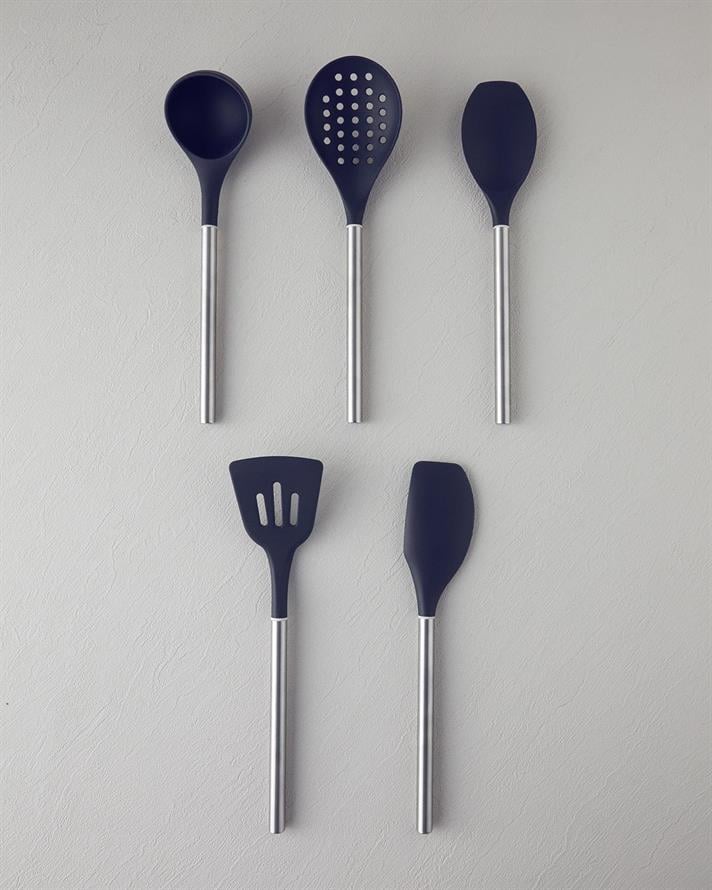 Silicon Cu 5 Piese 43x30x20 cm Bleumarin