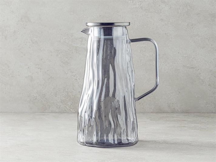 fantezie Borosilicat Carafă 1800 ml Antracit