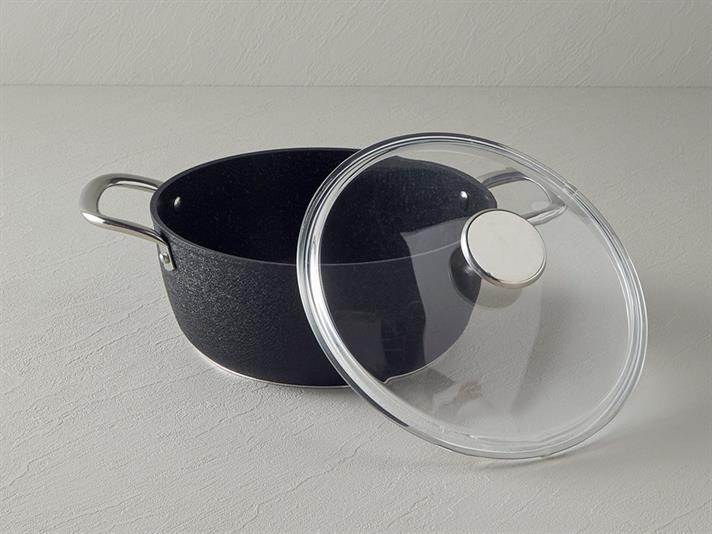 Charm Granite Deep Pan 24 cm Black