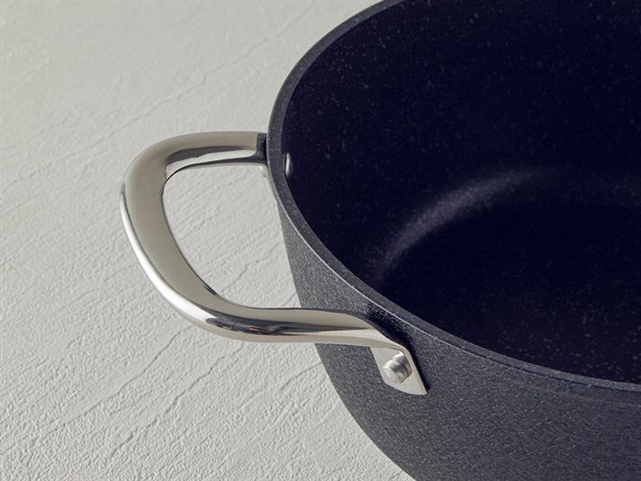 Charm Granite Deep Pan 24 cm Black