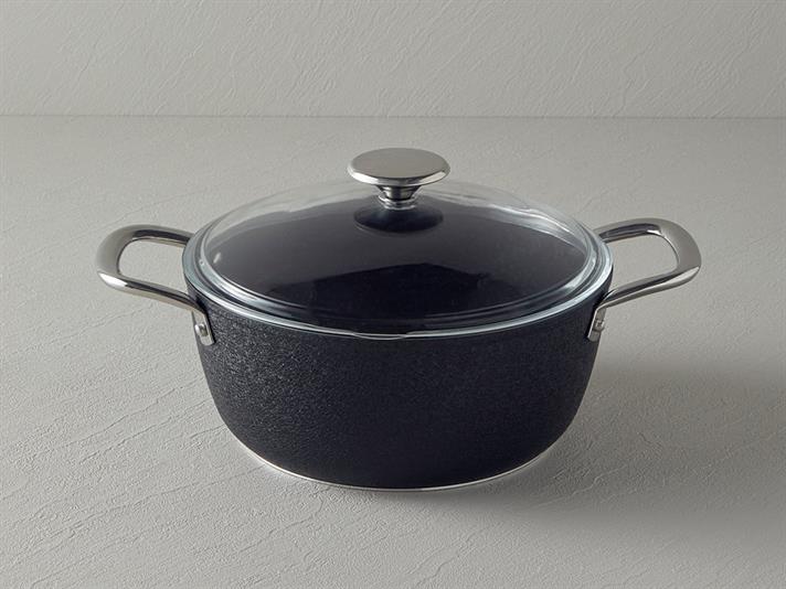 Charm Granite Deep Pan 24 cm Black