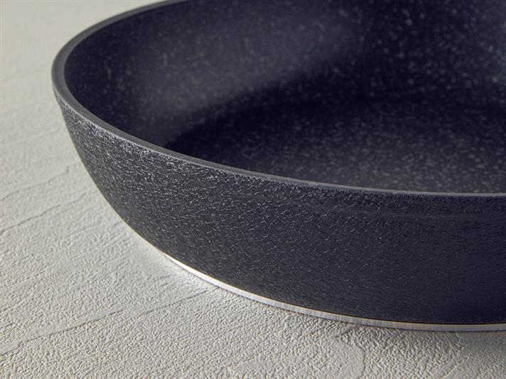 Charm Granite Fry Pan 28 cm Black