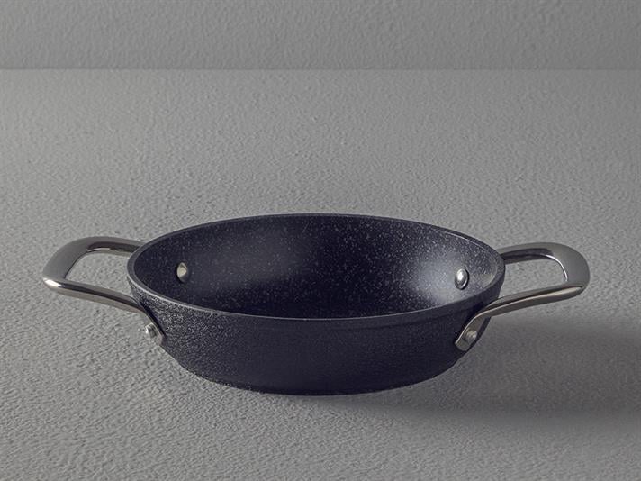 Charm Granite Shallow Frying Pan 20 cm Black