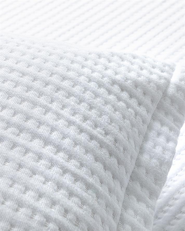 Fata de perna impermeabila, 1 buc, Deluxe 3D Waterproof, polipropilena, 50x70 cm, alb