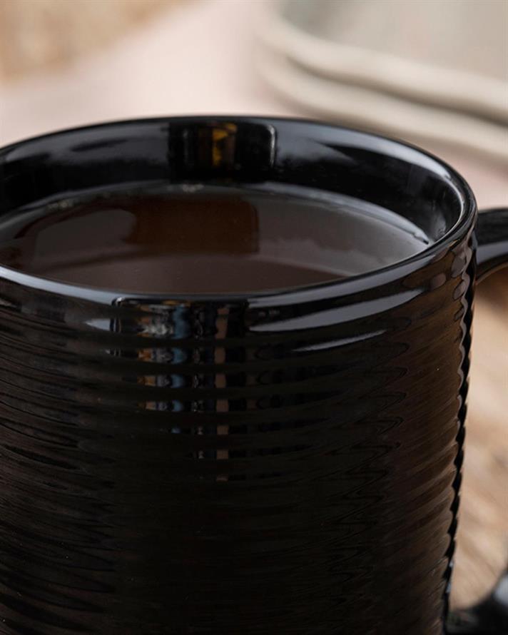 Fate New Bone China Cup 410 ml Black