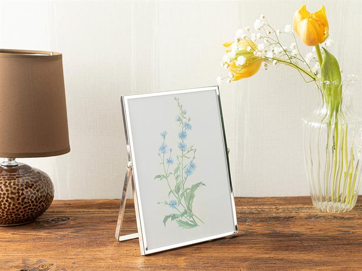 Ramă foto, Felicita, metal, 13x18 cm, argintiu