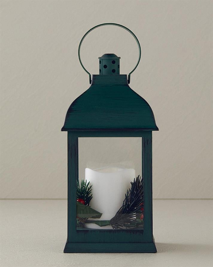 Felinar, Twist, plastic, 10x10x23 cm, verde