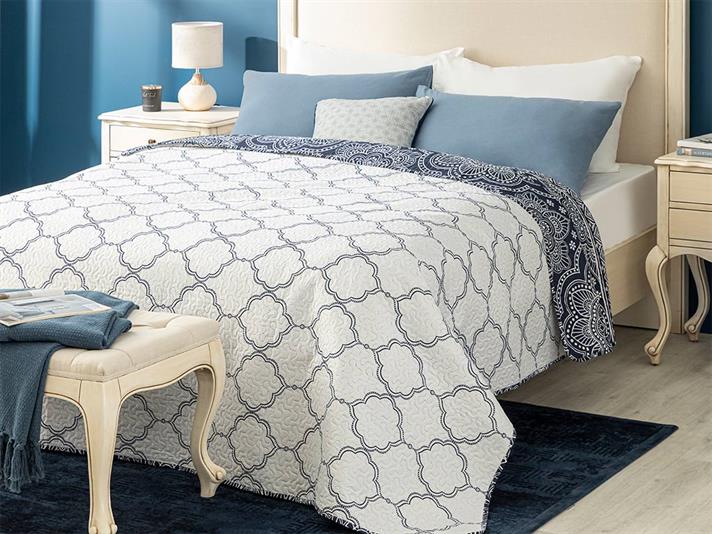 Ferrol  King Size  CUVERTURĂ MULTIFUNC 240x220 cm İndigo