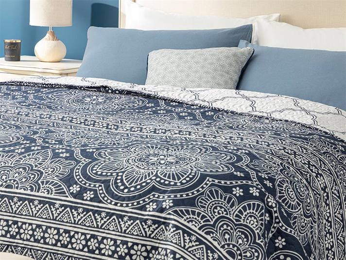 Ferrol  King Size  CUVERTURĂ MULTIFUNC 240x220 cm İndigo
