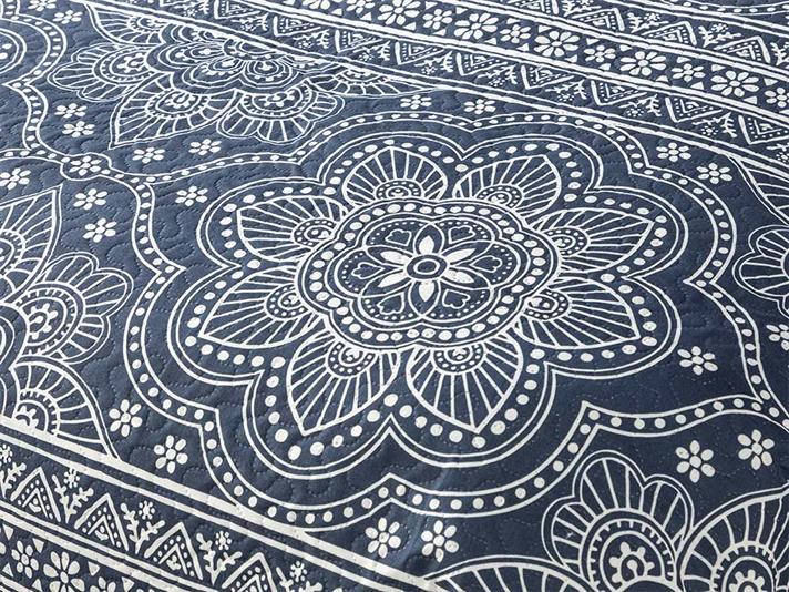 Ferrol Single Cuvertură Multifuncțională 160x220 cm Indigo.