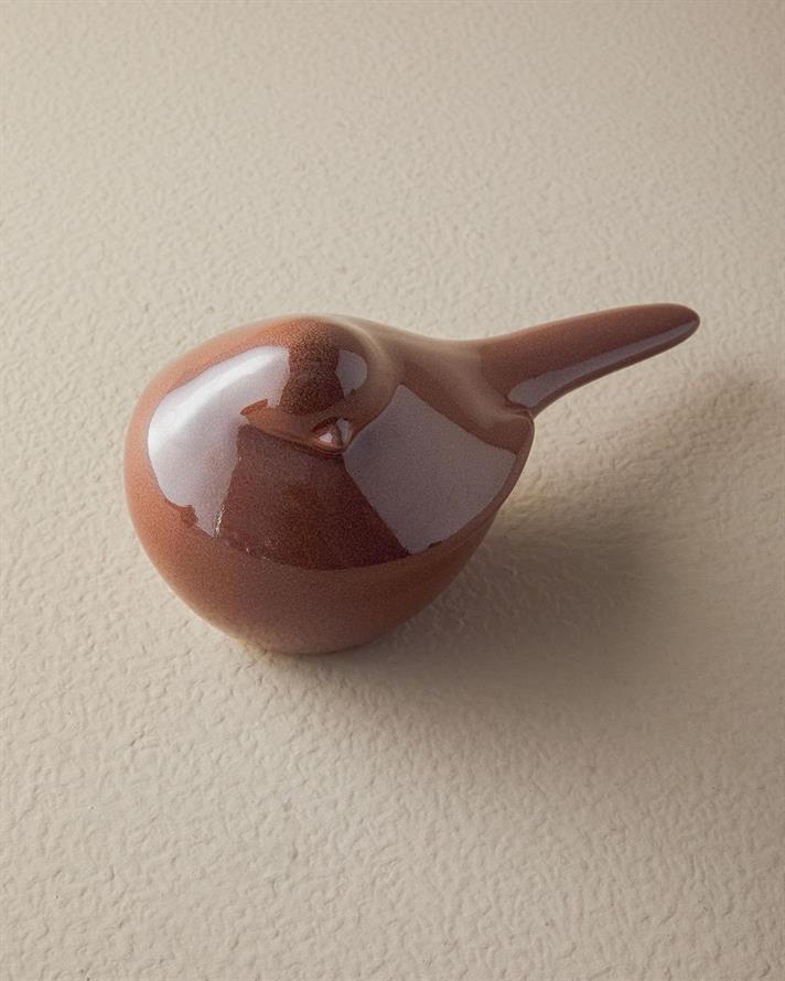 Birdy Ceramic Decorative Object Dusty Rose