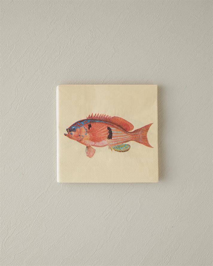 Finny Hârtie Cu 20 Piese Șervețele De Hârtie 33x33 cm Muștar