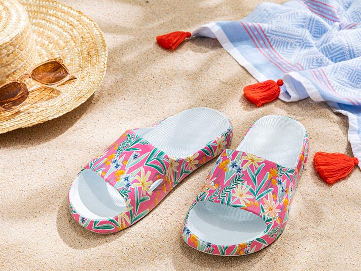 Fiona Women Beach Slipper 37 Pink