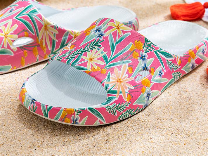 Fiona Women Beach Slipper 38 Pink