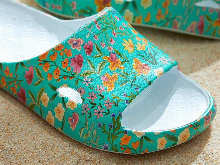 Fiona Women Beach Slipper 39 Blue