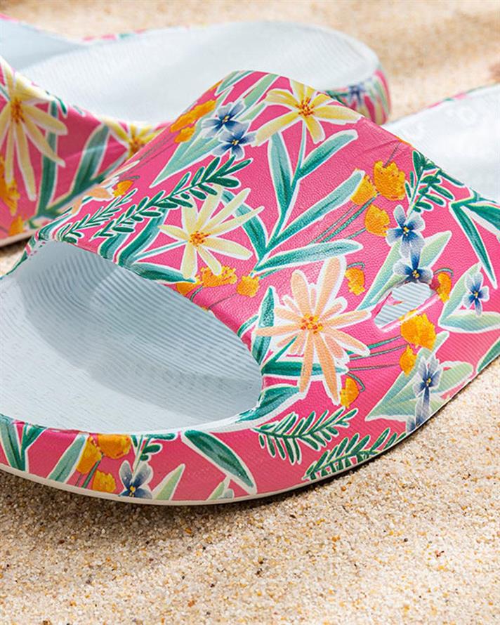 Fiona Women Beach Slipper 36 Pink