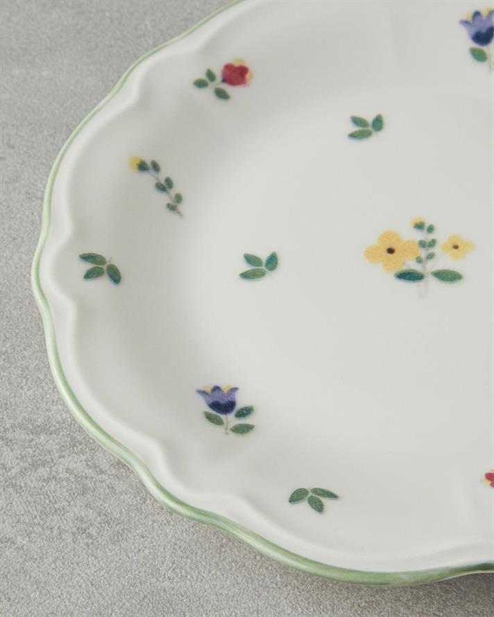 Fiorellino Set Mic Dejun, Porțelan, 8 Parça 2 Kişilik, Albastru