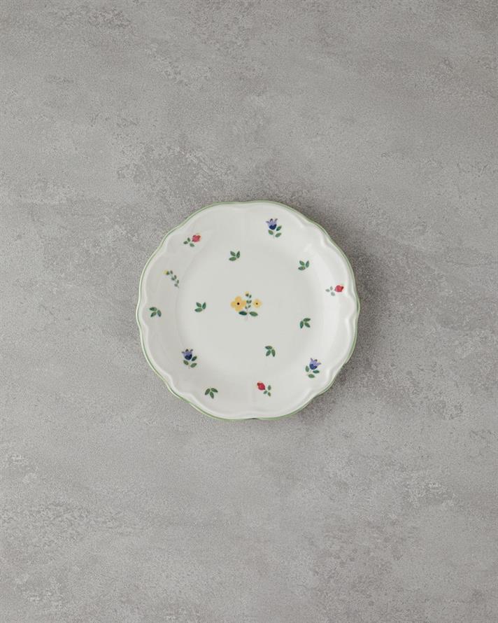 Fiorellino Set Mic Dejun, Porțelan, 8 Parça 2 Kişilik, Albastru