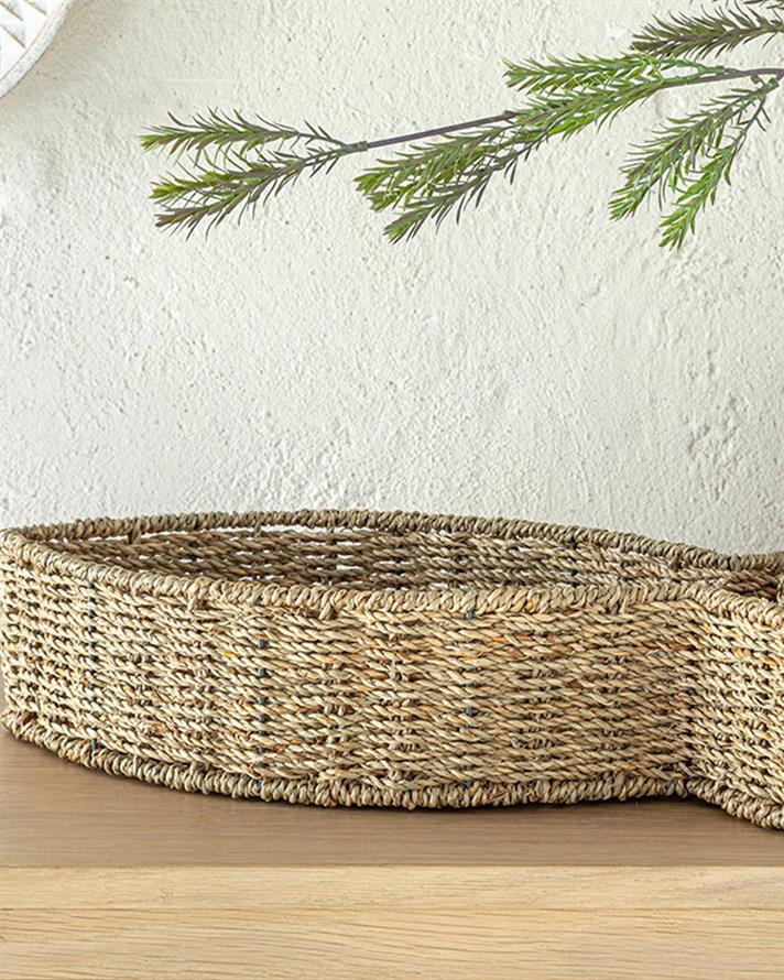 Fish Basket 35x20x32 cm Brown