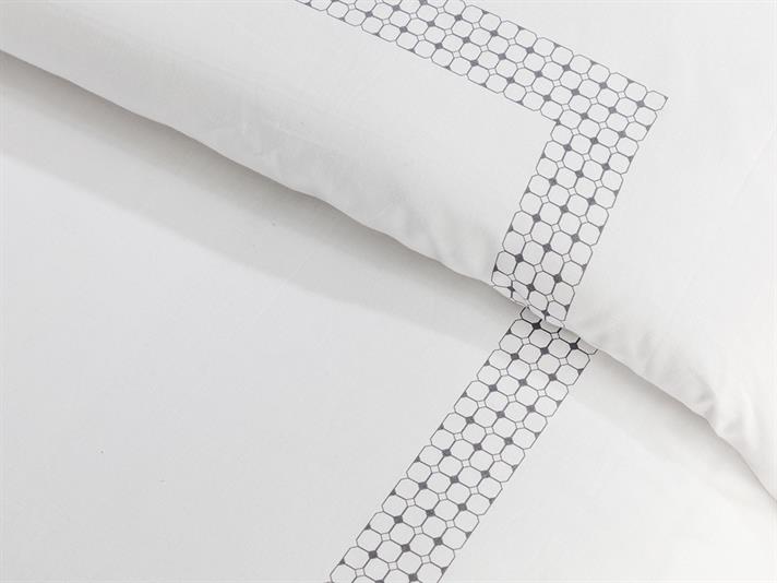 Flamel Cu Bumbac Single Set Lenjerie De Pat 160x220 cm Antracit
