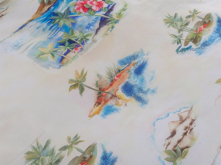 Flamingo Cu Bumbac Single Lenjerie De Pat 160x220 cm Albastru