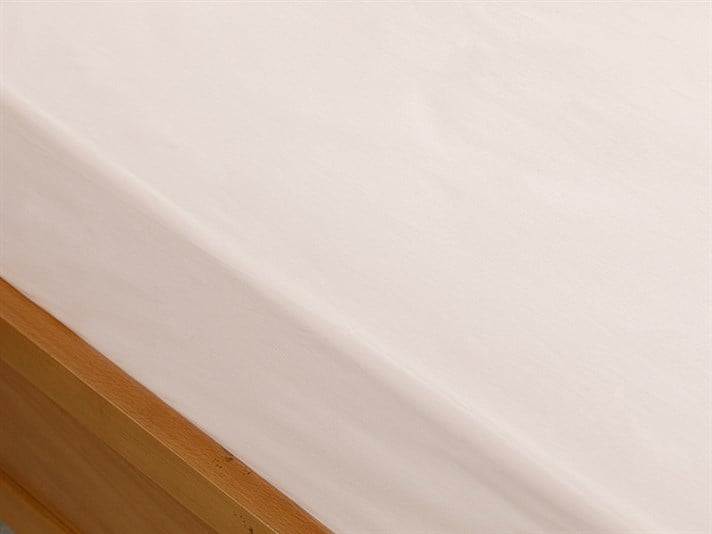 Flat 2 Cu Bumbac King Size Cearșaf Cu Elastic 200x200 cm Roz