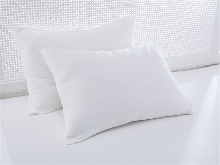 Flat 2 Penye Double Set Cearșaf Cu Elastic 160x200 cm Ecru