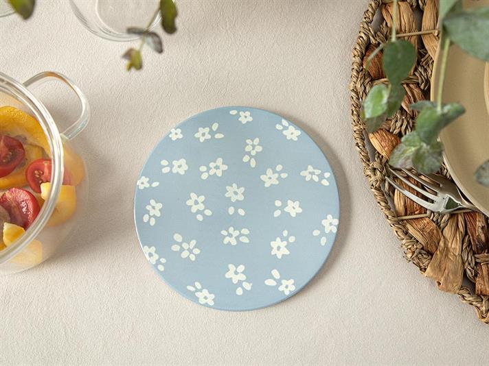 Fleurir Silicone Hot Mat 16 cm Blue