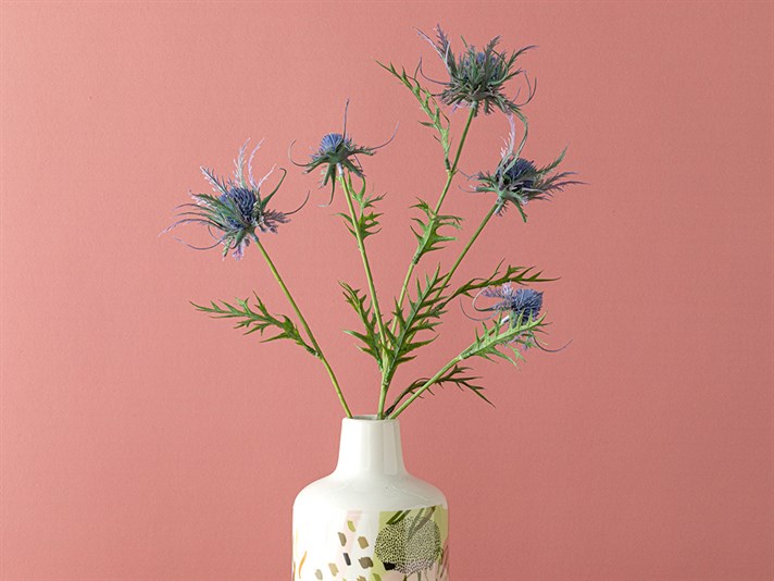Floare artificiala, Flower, plastic, 59 cm, mov