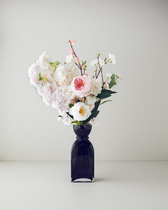 Daisy Bouquet Green Artificial Flower - One Pc 62 cm White