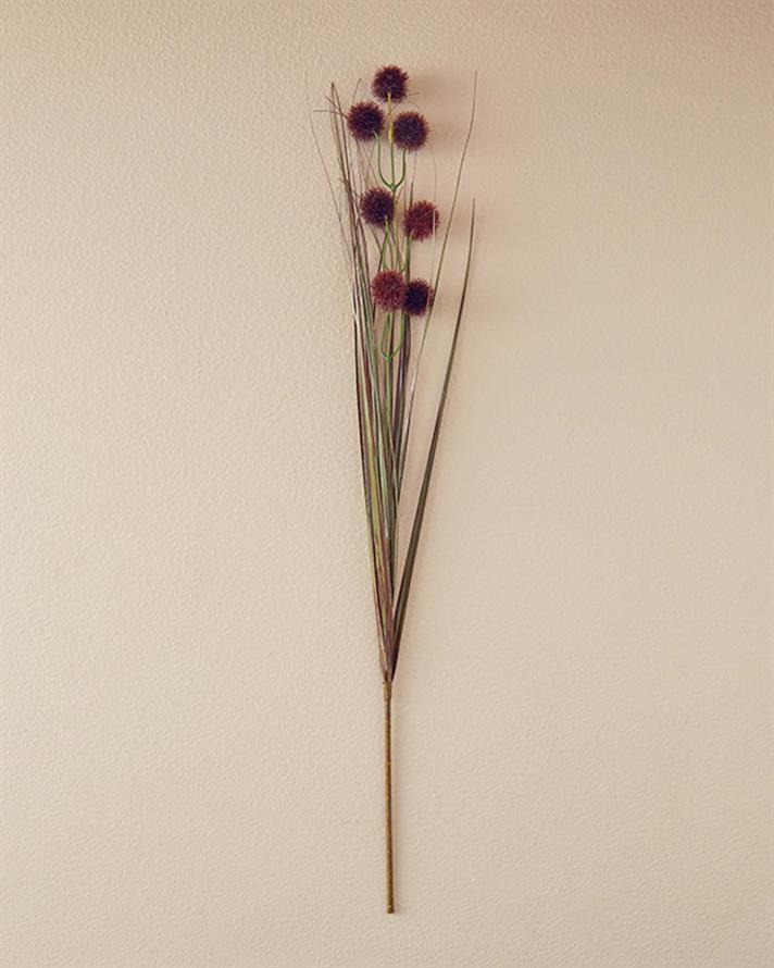 Grass Ball Artificial Flower - One Pc 85 cm Claret Red