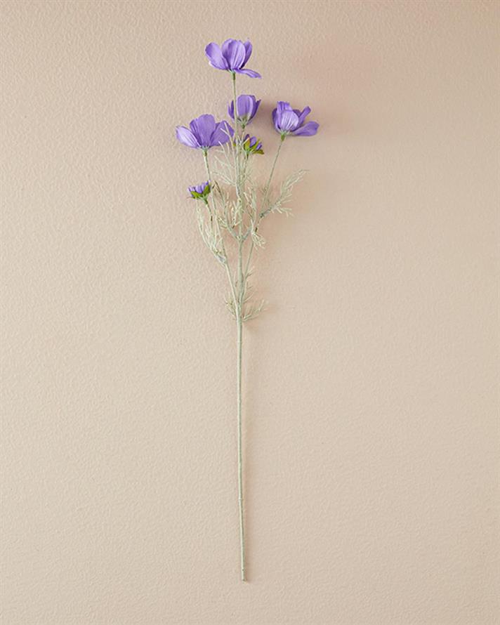 Daisy Bouquet Green Single Branch Artificial Flowe 62 cm Violet