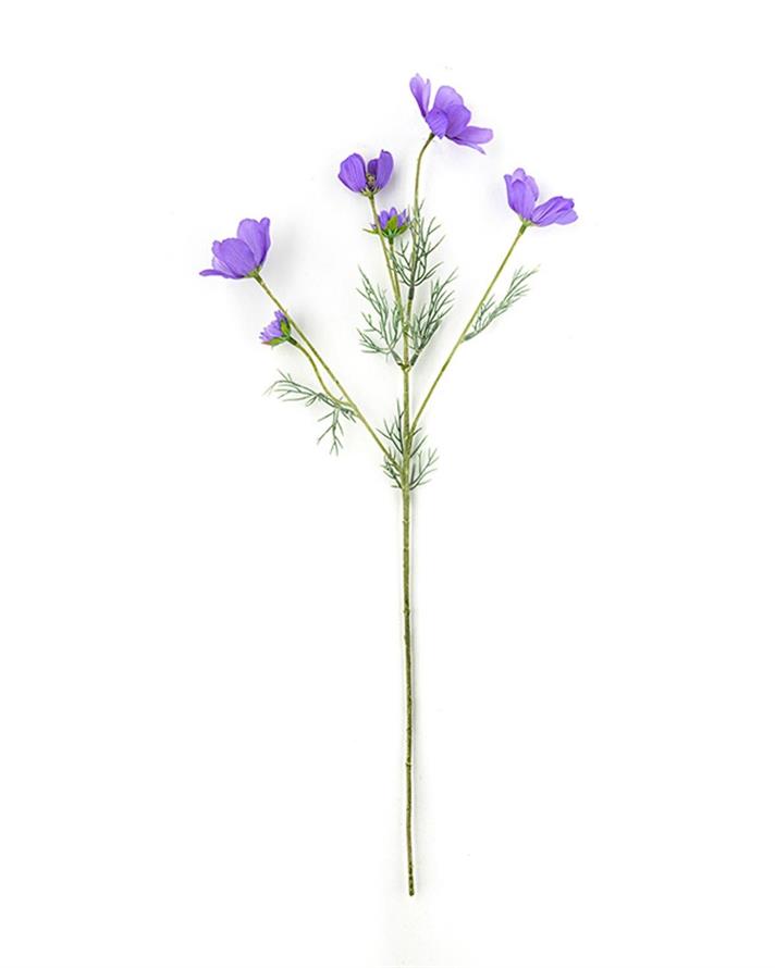 Daisy Bouquet Green Single Branch Artificial Flowe 62 cm Violet