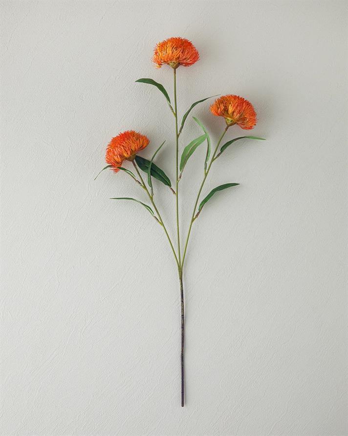 Flower Spray Floare Artificială 68 cm Portocaliu