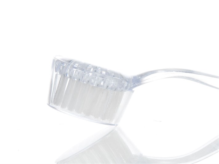 floare Perie Pentru Curățarea Pielii 19x5 cm Transparent