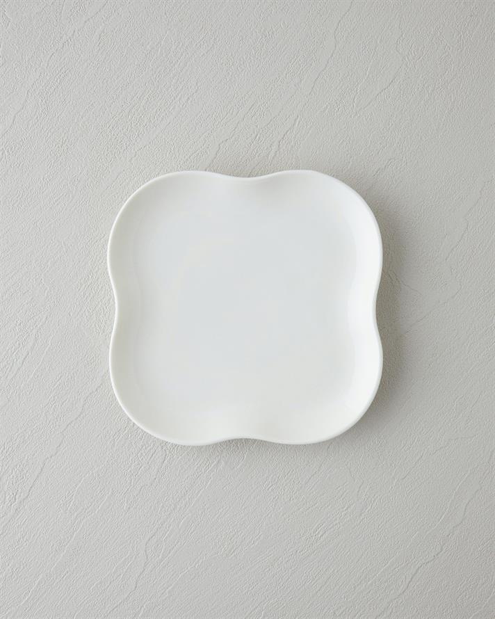 floră Porțelan Set Torturi 9 piese 6 persoane Alb