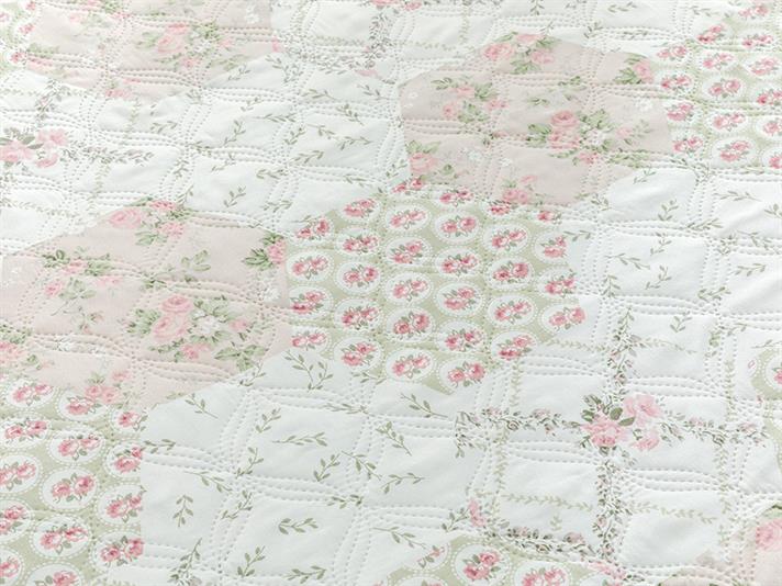 Floral atemporal King Size Cuvertură Multifuncțională 240*220 Cm Roz
