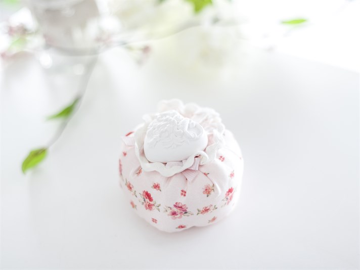 Floral Crin Punguță Parfumată . Roz