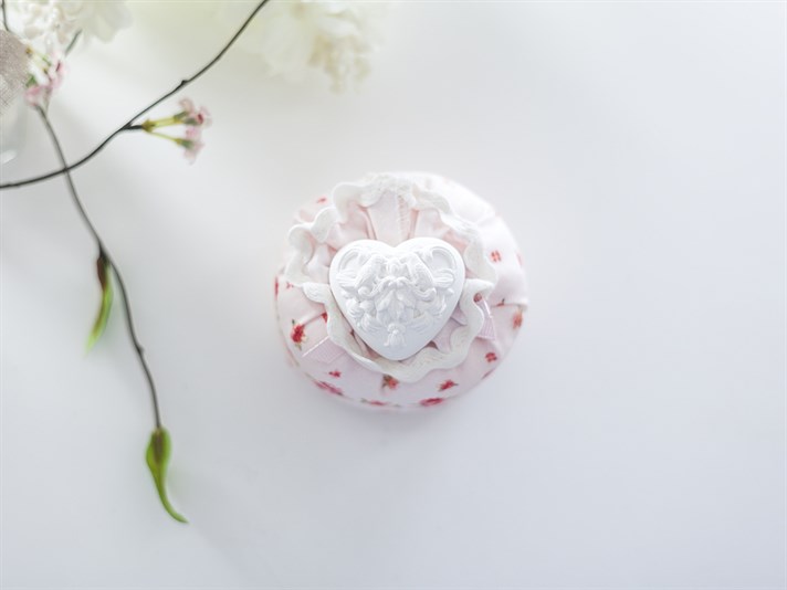 Floral Crin Punguță Parfumată . Roz