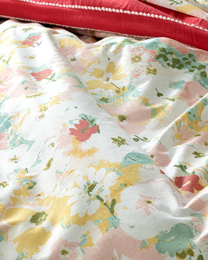 Floral Pureness Cottony Pentru O Persoana Set Lenjerıe De Pat 160*220 Cm Roz