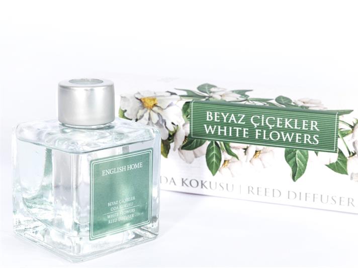 Flori albe Parfum De Cameră Cu Bețișoare 100 ml Alb