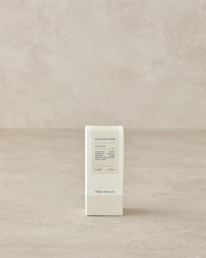 Flori albe Parfum De Mașină 8 ml Bej